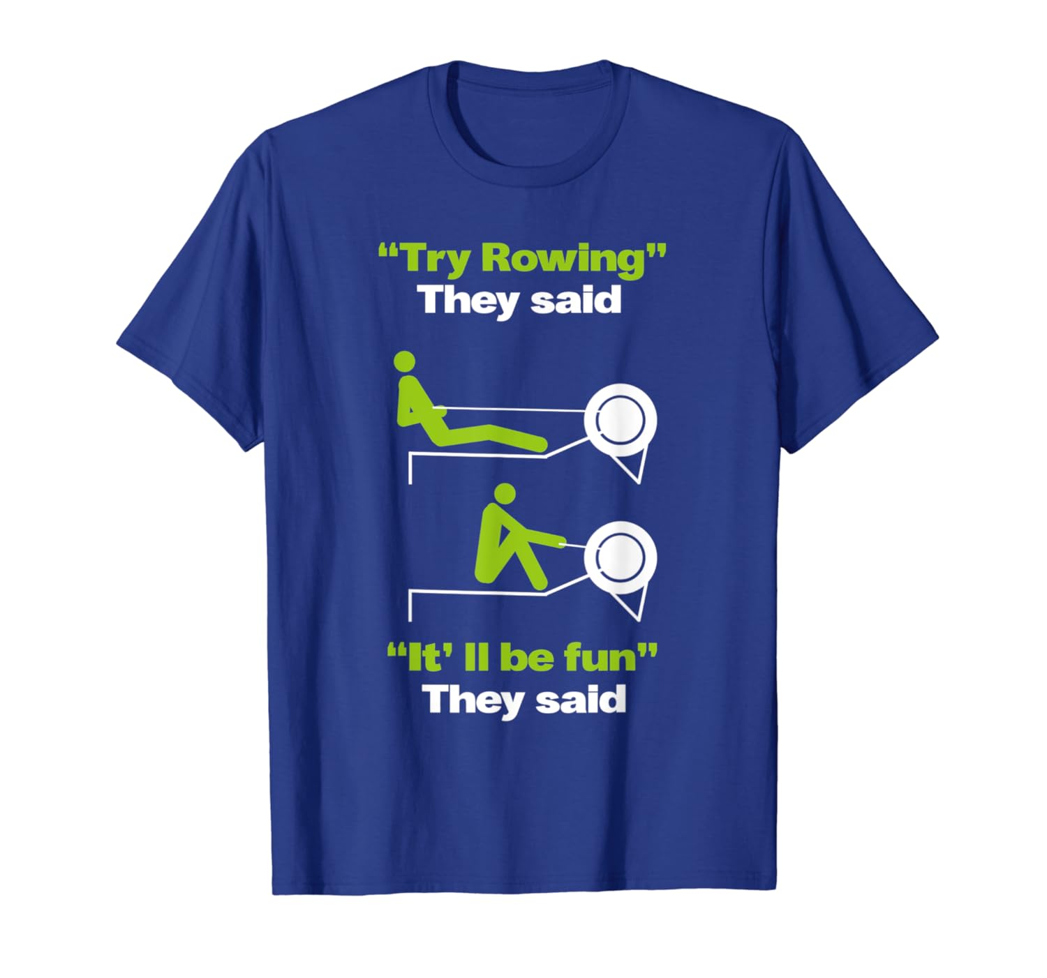 Try Rowing Lover Funny Rowing Crew ShirtANZ Anztshirt